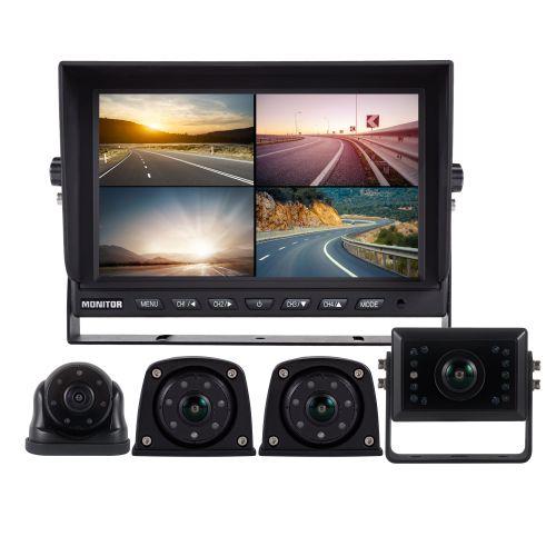 9 Inch AHD Quad Monitor