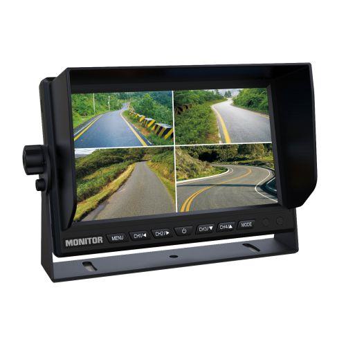 7 Inch Quad View LCD Monitor