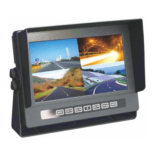 7 Inch Quad View IP6KX Waterproof Monitor