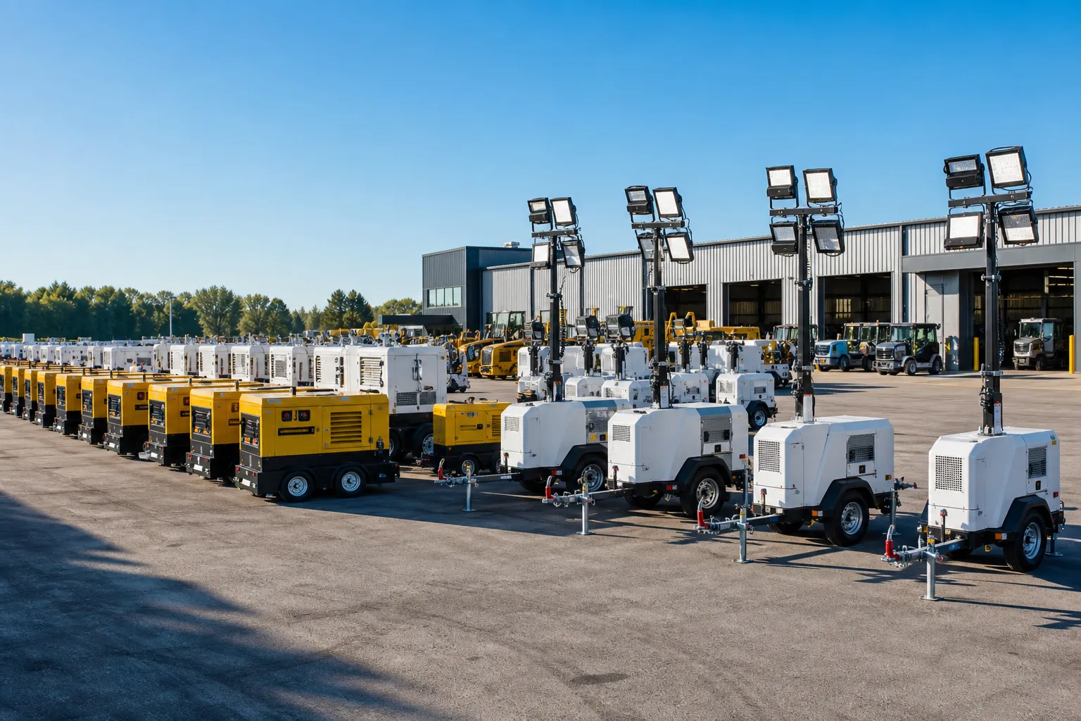 Plant Hire and Equipment Rental Fleet