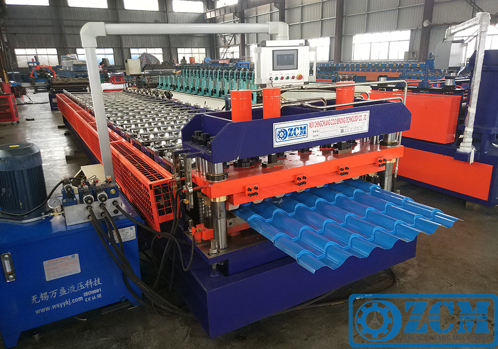 Glazed Tile Roll Forming Machine Company Wuxi Zhengchuang Cold