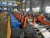 Omega roll forming machine