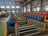 Omega roll forming machine