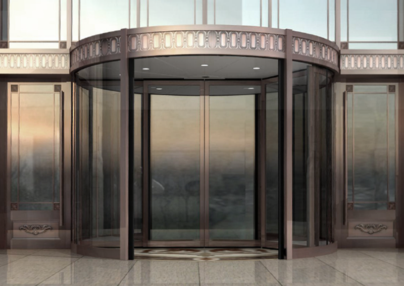 2 WING AUTO-REVOLVING DOOR