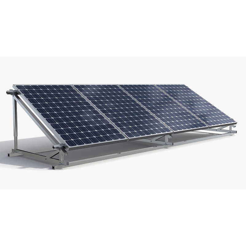 Waterproof Adjustable Aluminum Flat Roof PV Mounting System ...