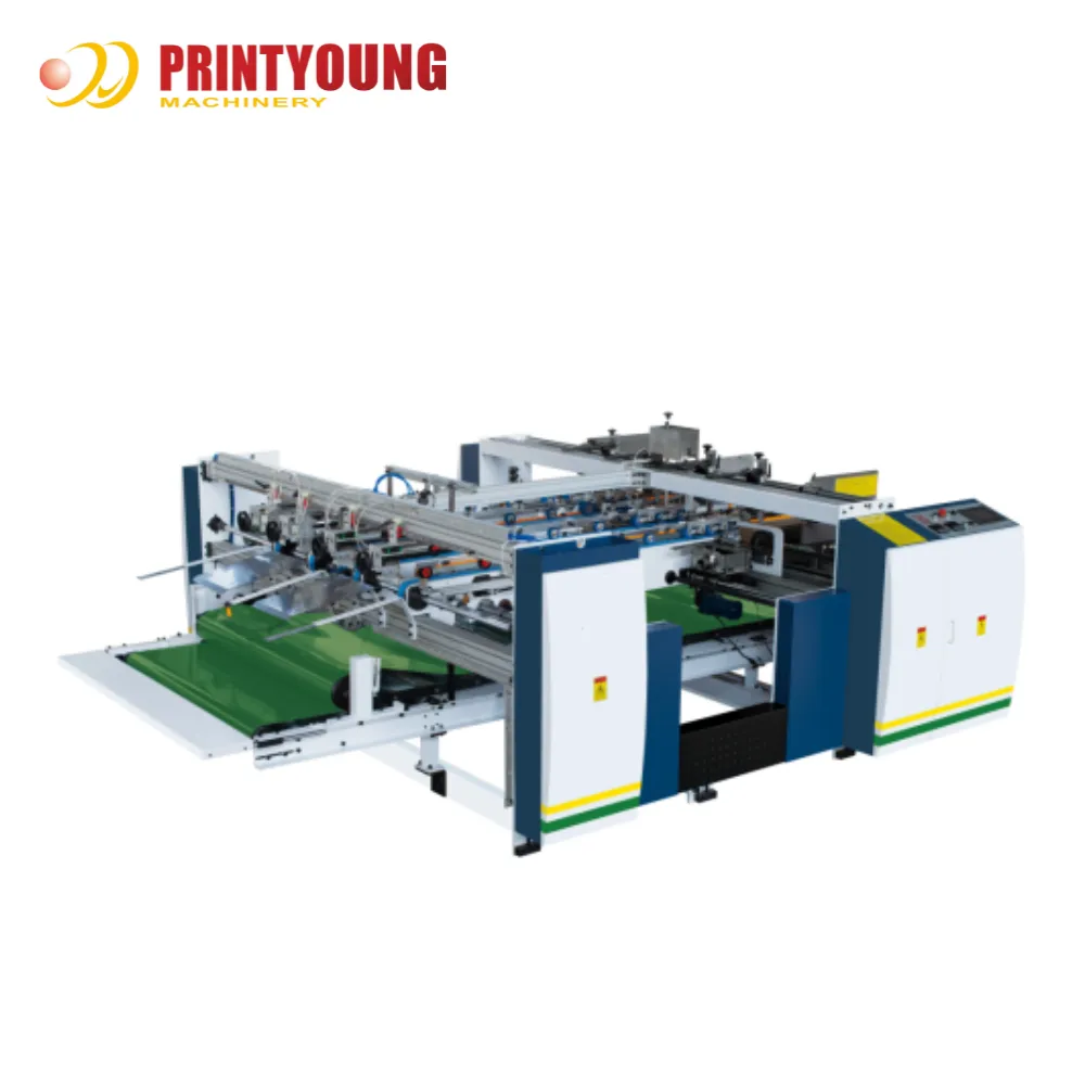 PRY-2900H Double Sheets Carton Box Folder Gluer Machine