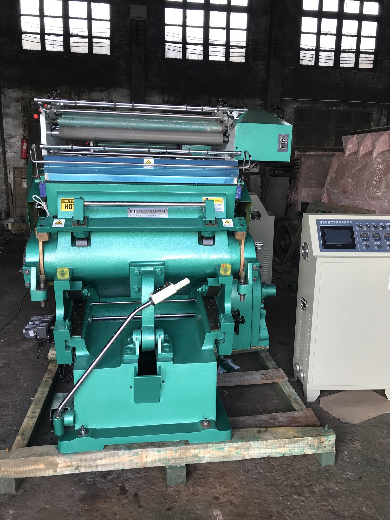 TYMB-750 Manual Hot Stamping and Paper Die Cutting Machine manufacturer ...
