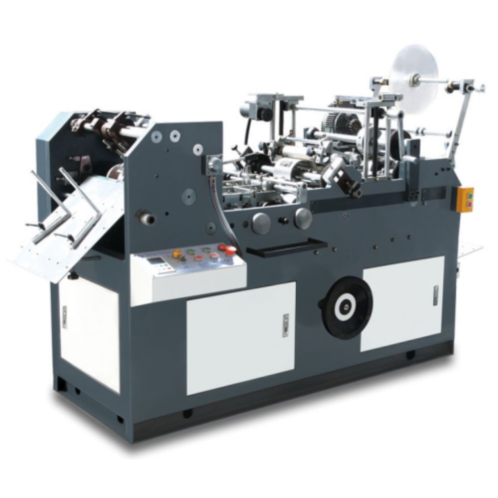 TZ-230C Automatic Flap Double Sides Tape Gluing Pasting Peel Seal Making Machine