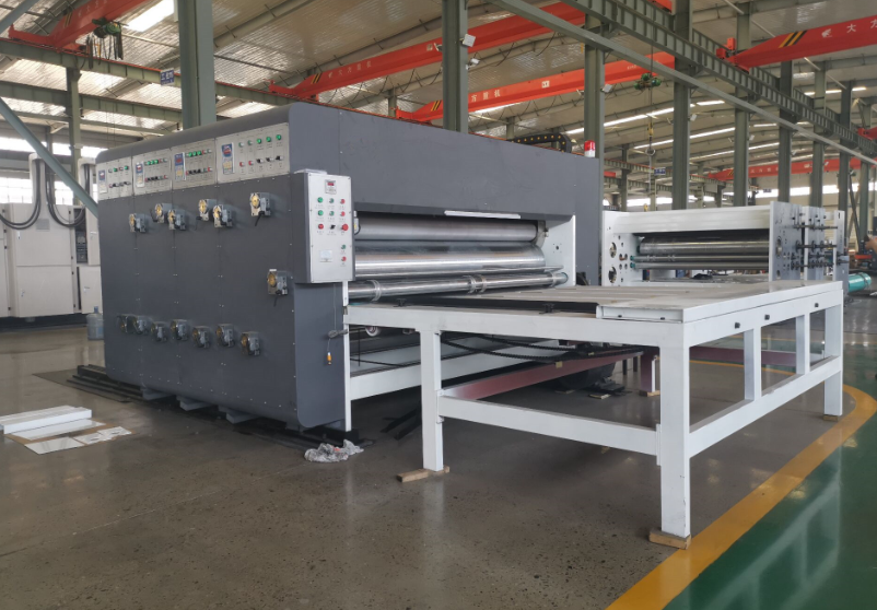 PRY-B400 Semi Automatic 2 Colors Flexo Printing Slotting Die Cutting Machine