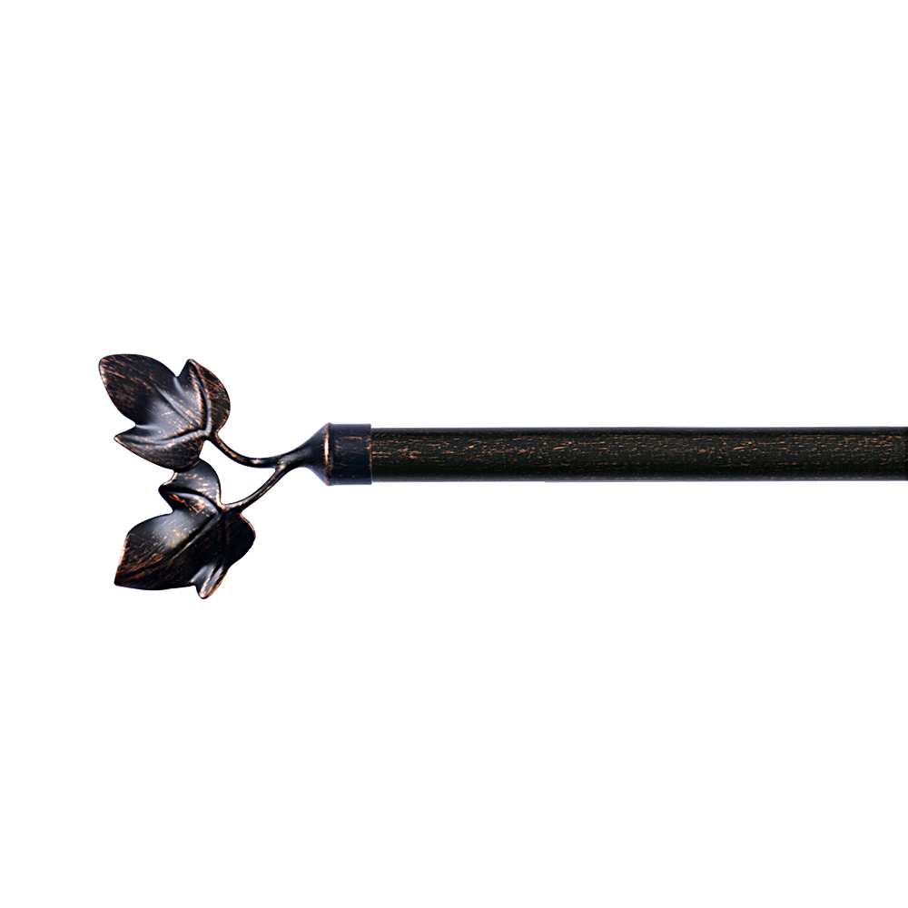 Durable Hardware Iron Curtain Rod Set Simple Style Curtain Pole Home